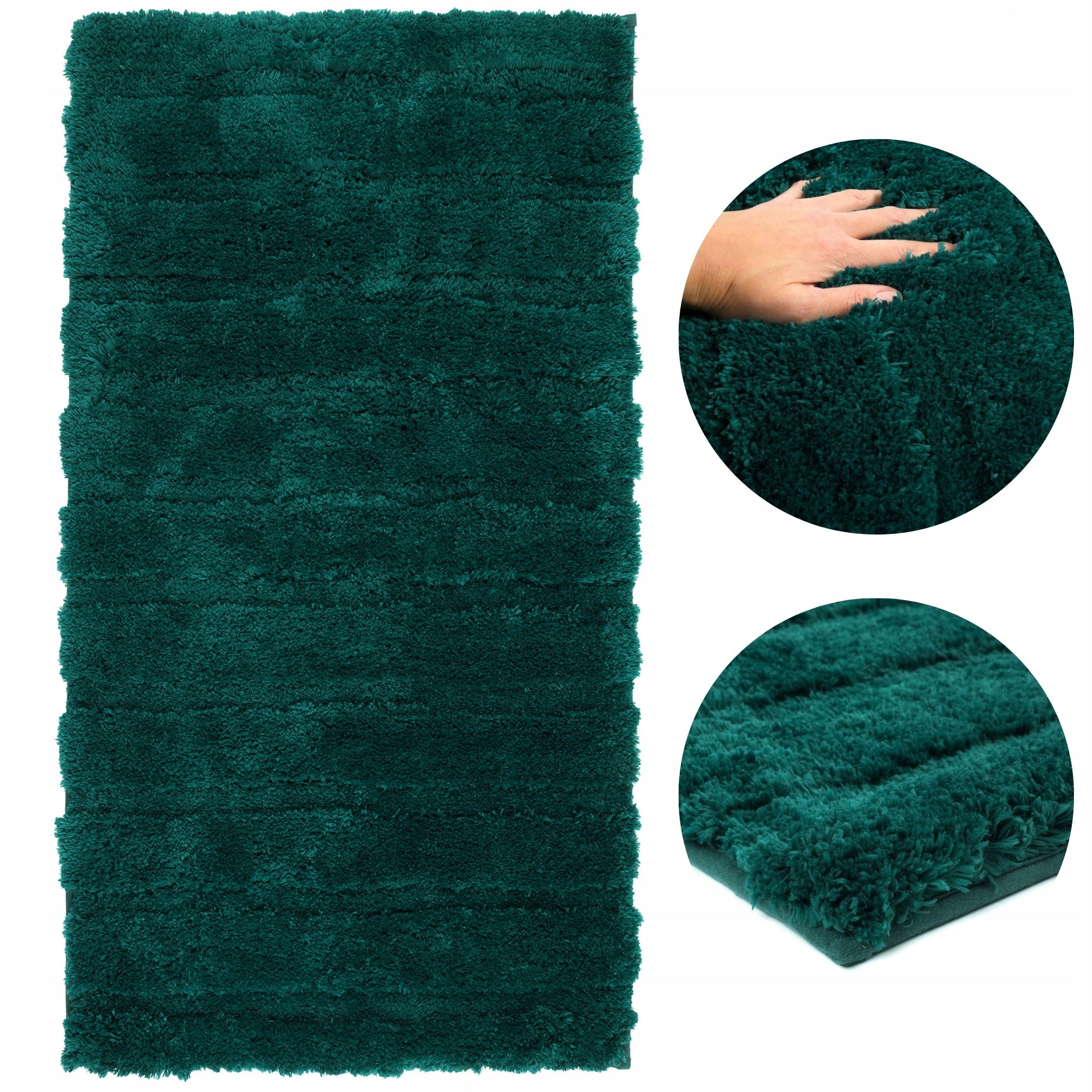 Bathroom Rug Large 60x110 Soft Fluffy Shaggy Anti Slip For Laundry