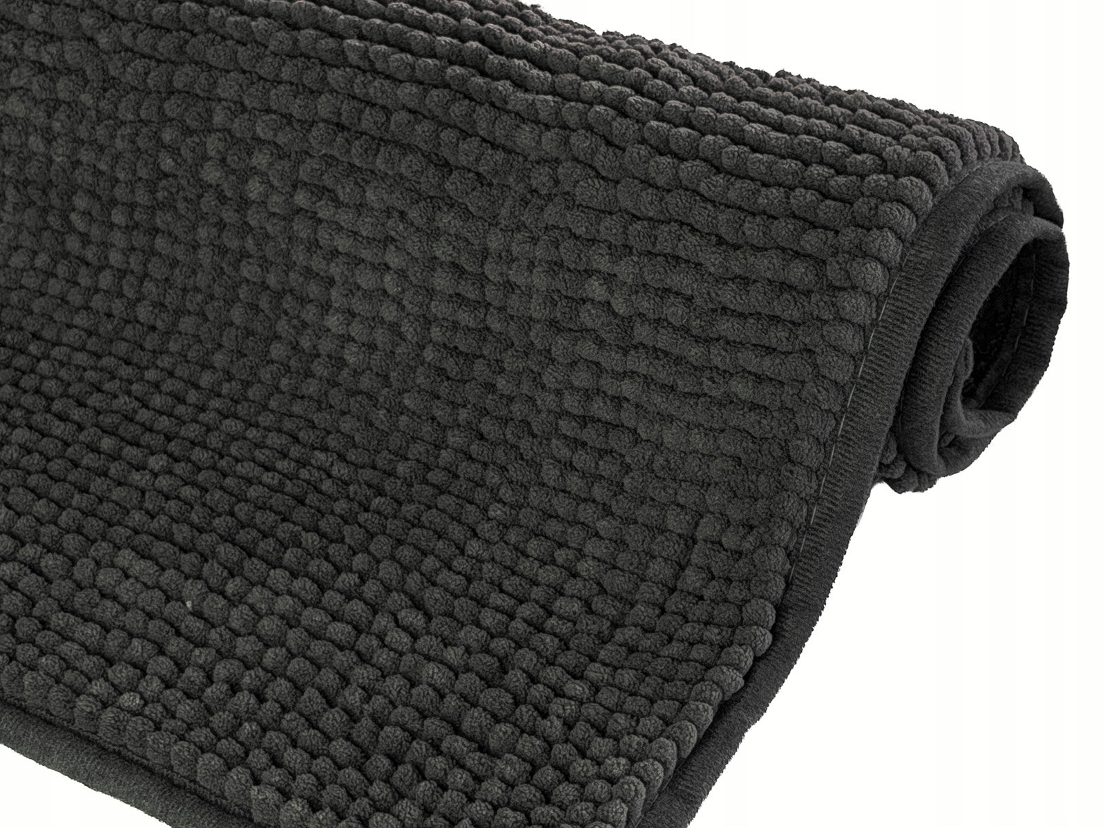 Bathroom Rug Madura Anti-slip Soft Grey Graphite 50x80 cm