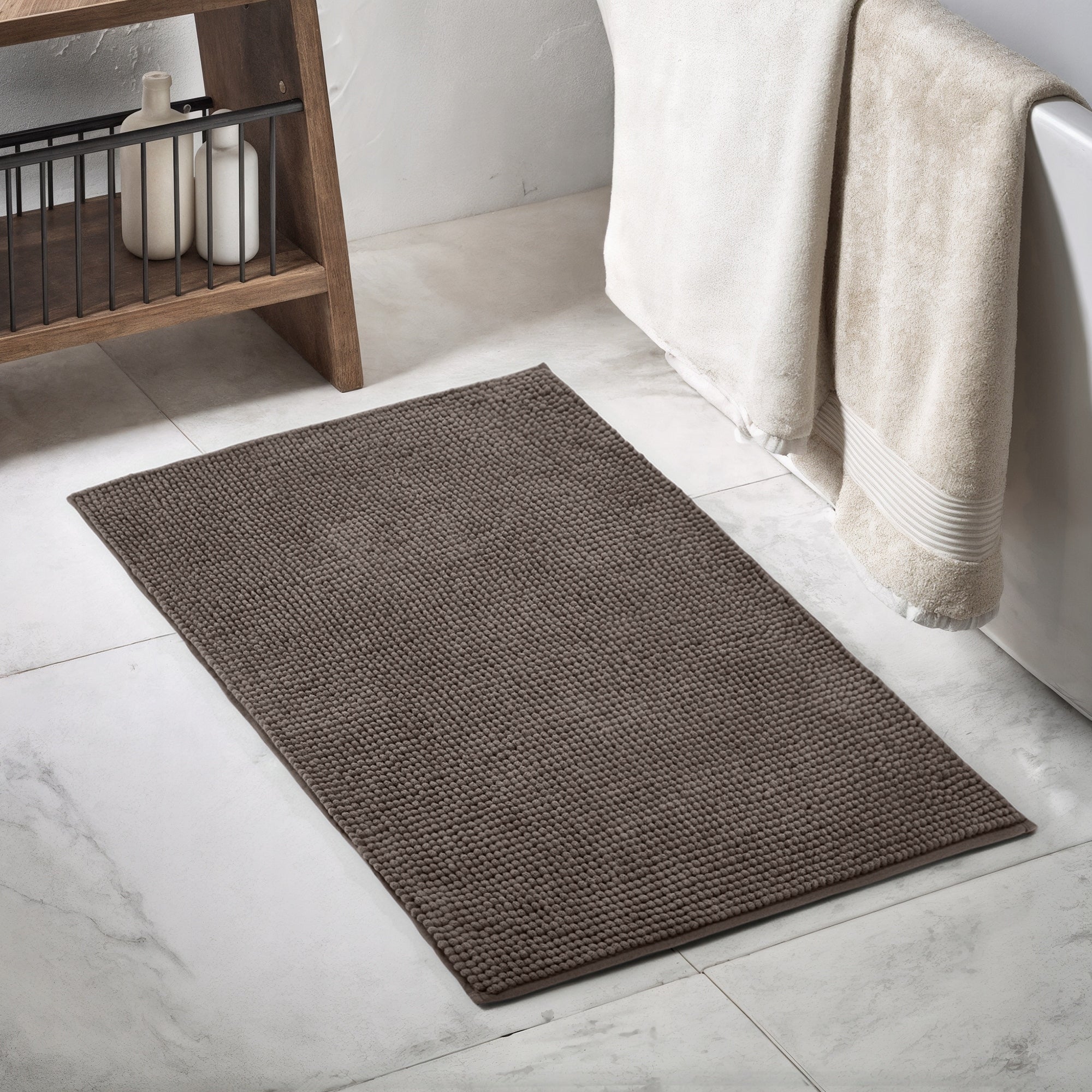 Bathroom Rug Non-slip 60x50 DarianA Standard Plus beige Packaging status original