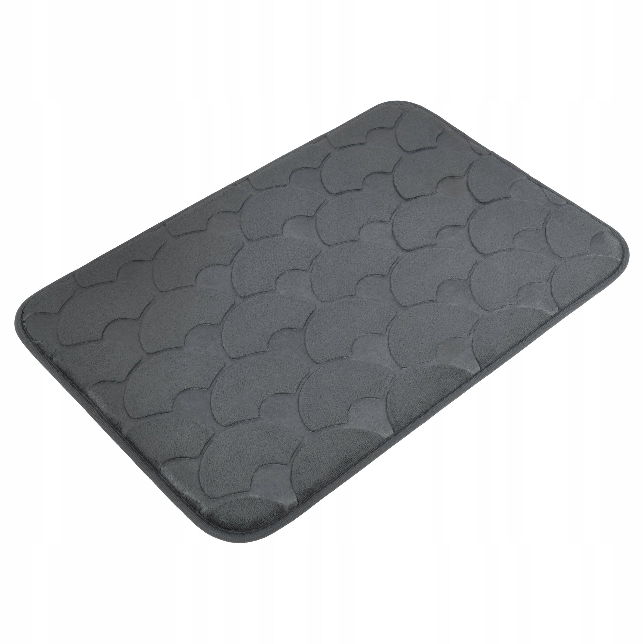Bathroom Rug Non-slip Soft 40x60 cm Grey Durable Mat Brand Sepio
