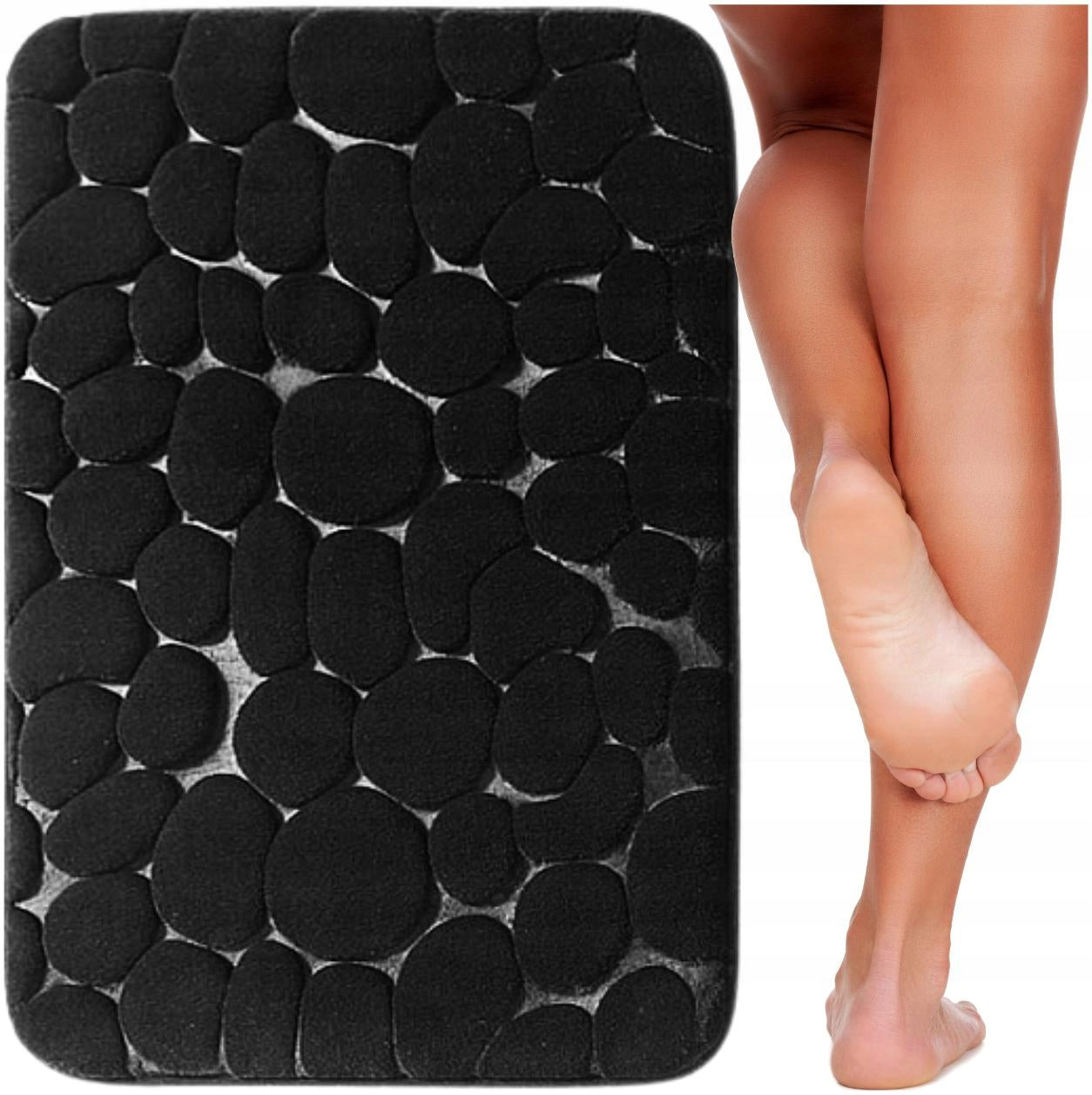 Bathroom Rug Quick-Drying Absorbent Non-SLIP Mat for Bathroom Toilet