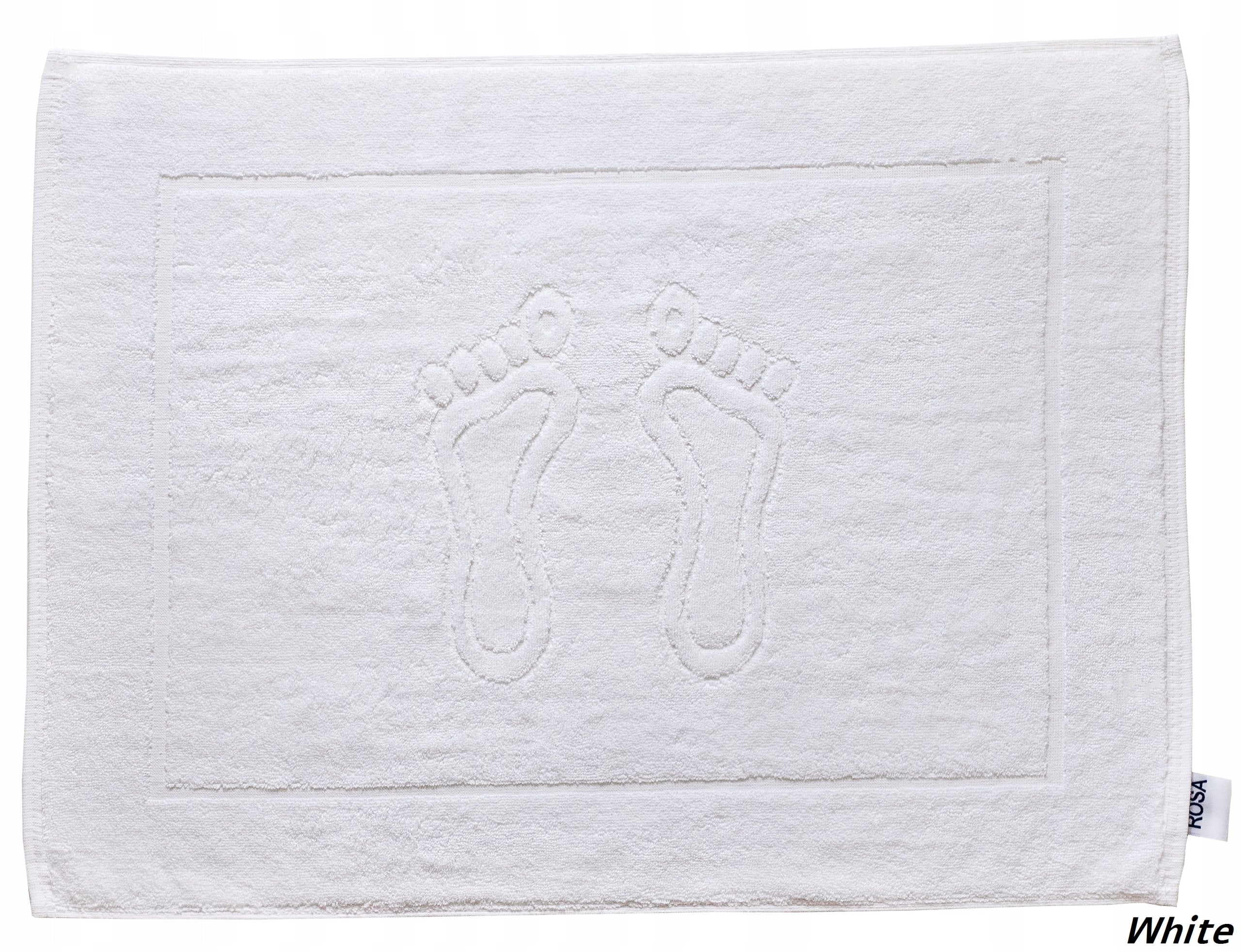 Bathroom Rug ROSA Towel Cotton Foot 50x70 cm Absorbent Hotel Thickness 2 mm
