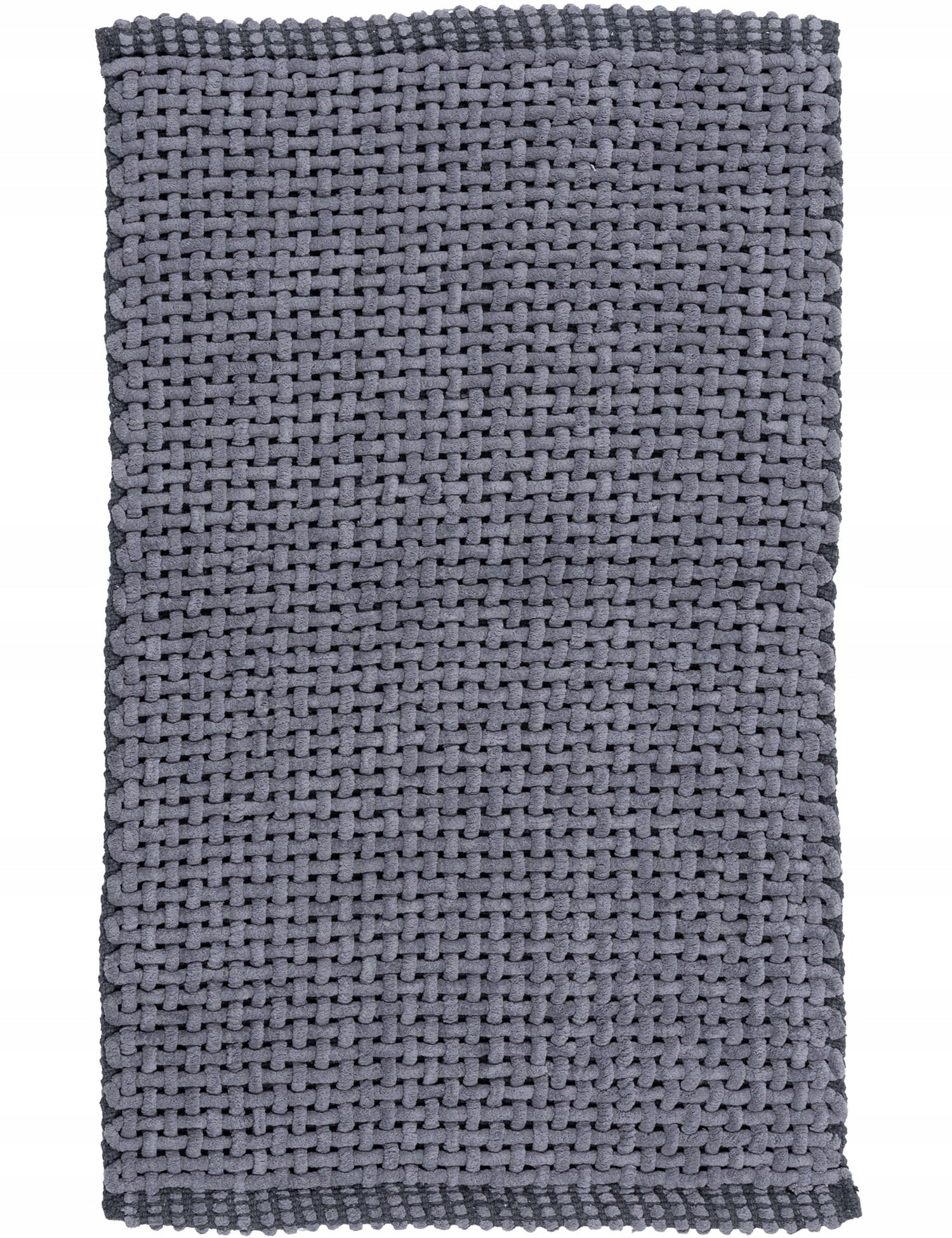 Bathroom Rug, Soft, Absorbent, Washable, Cotton, Braided, 50x80cm Shape rectangle