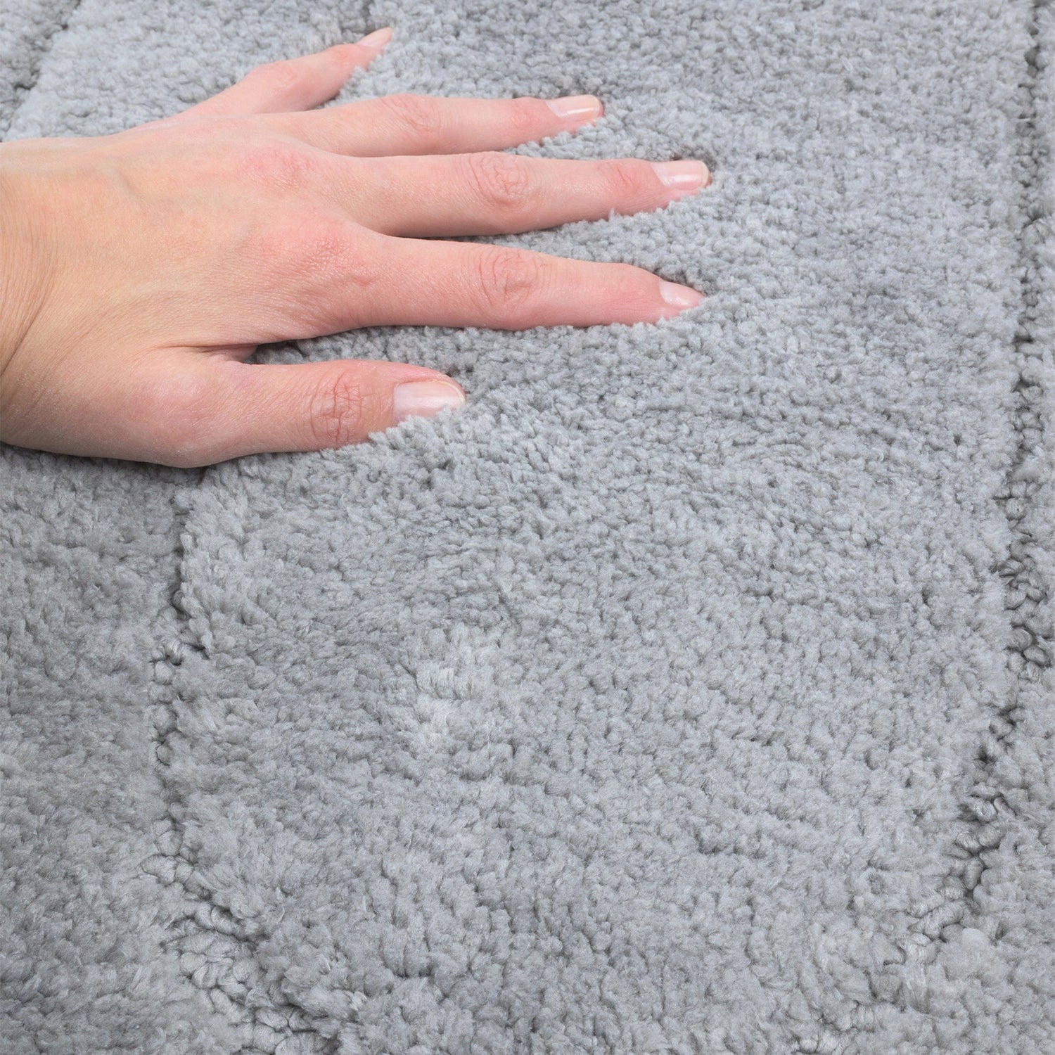 Bathroom Rug Soft Anti-Slip Laundry Set 2pcs 40x60cm Soft Length 60 cm