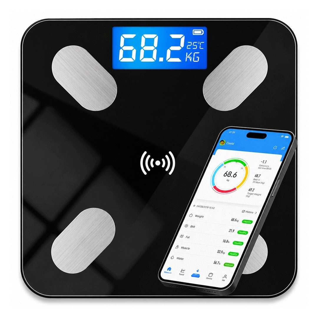 Bathroom Scale Analytical Smart Bluetooth 180kg BMI Application PL Packaging status original