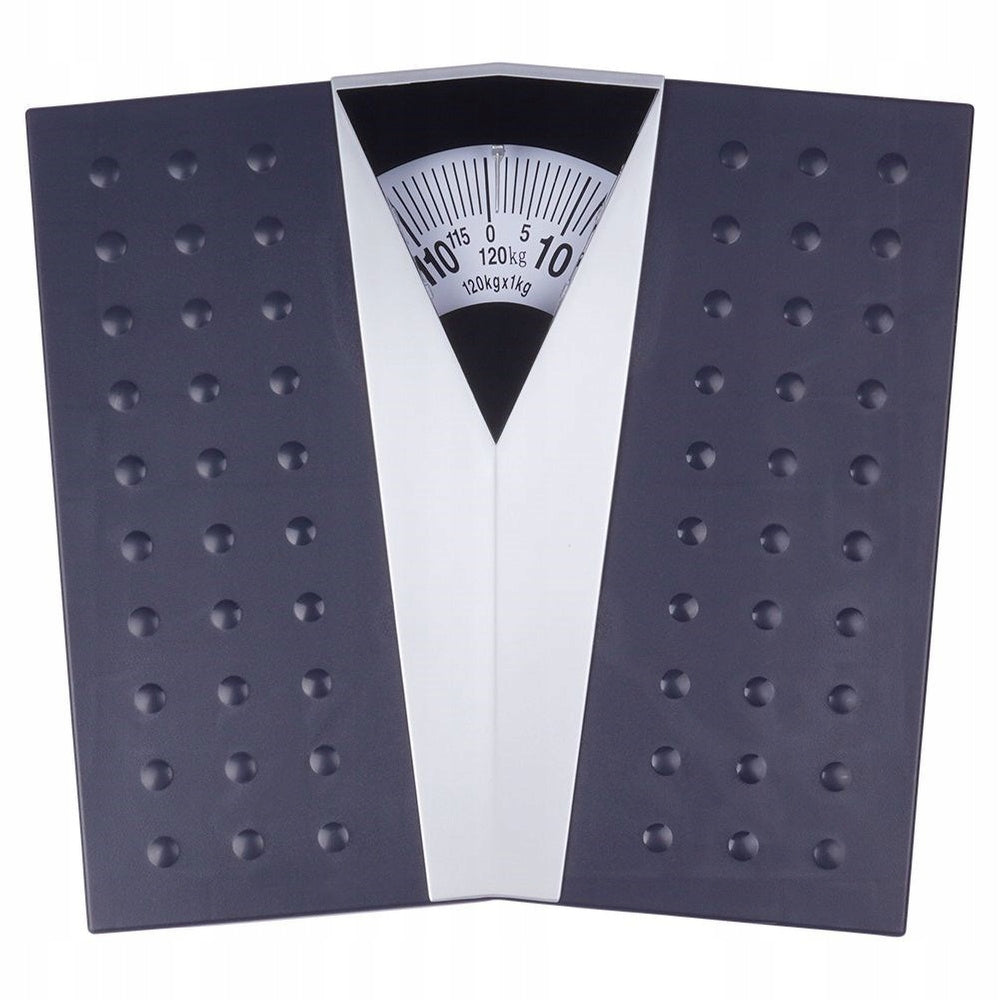 Bathroom Scale Black Mechanical Manual Traditional Analog 120 kg Brand Artemis