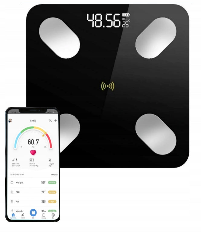 Bathroom Scale Bluetooth App IOS Iphone Android