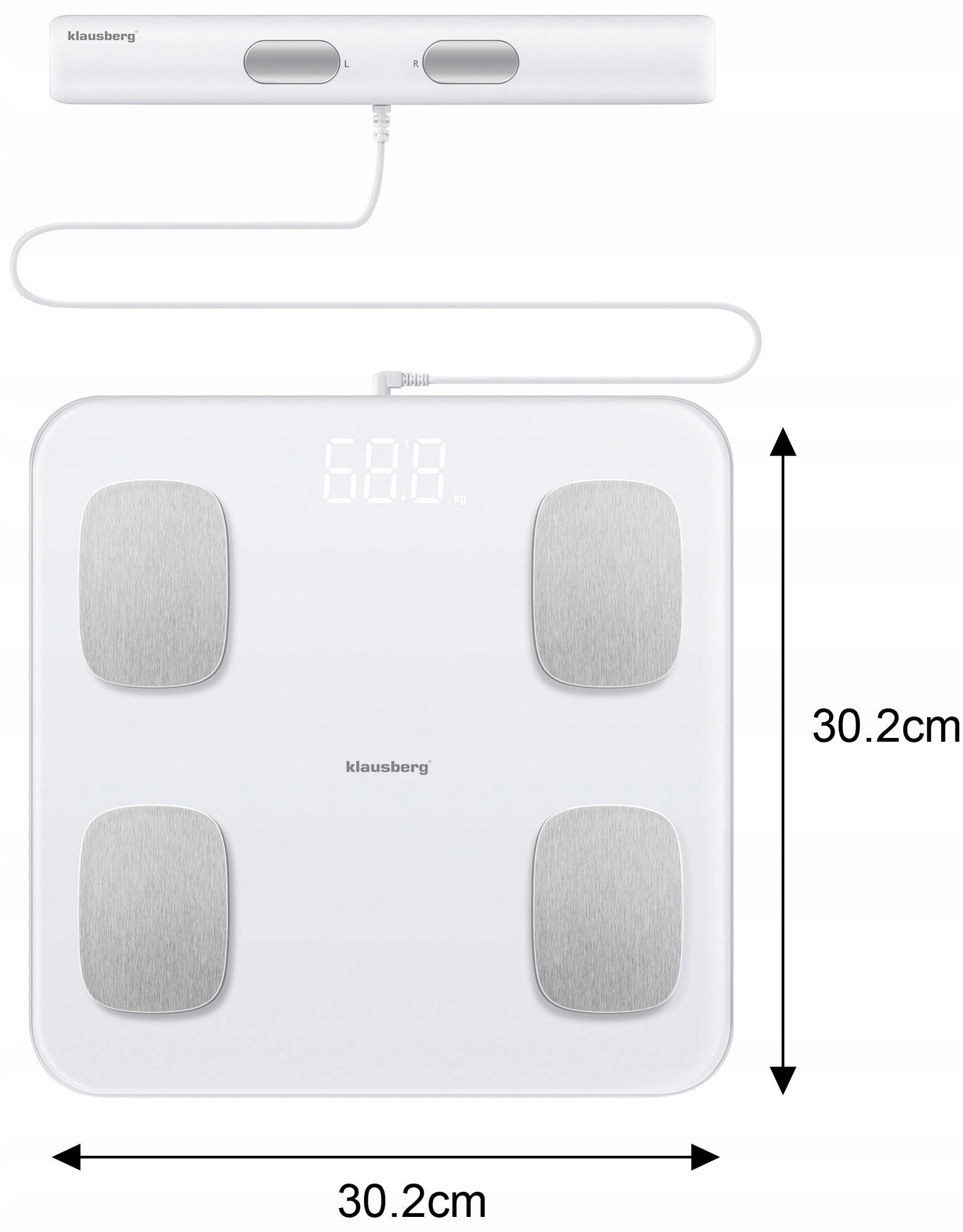 Bathroom Scale Electronic Analytical Smart BMI KLAUSBERG KB7853 Packaging status original