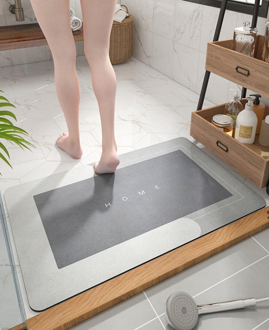 Bathroom mat quick-drying rectangular rug 50x80 cm non-slip Packaging status original