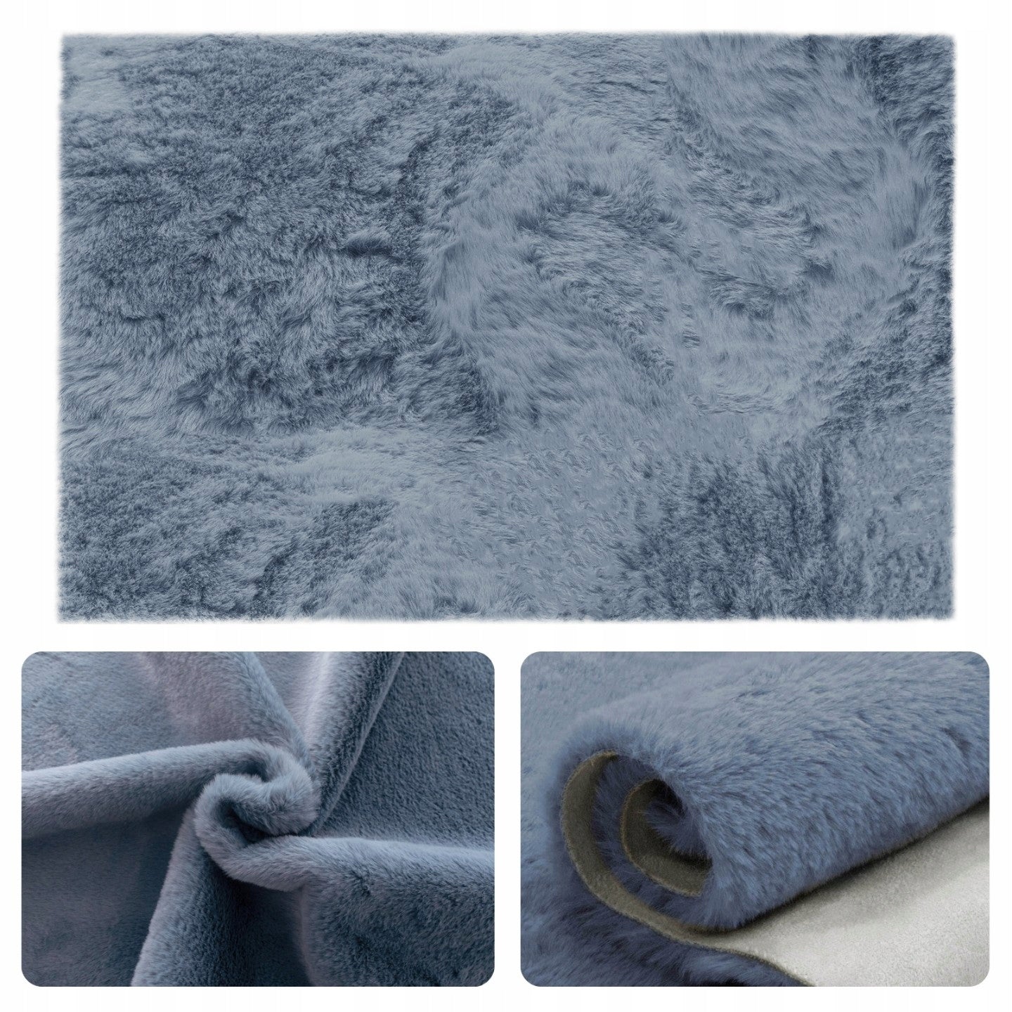 Bathroom rug for the bedroom, kitchen, living room, stairs, terrace, Rabbit, 60x90
