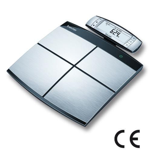 Bathroom scale Beurer BF105 BLUETOOTH body fat weight 180 kg Brand Beurer