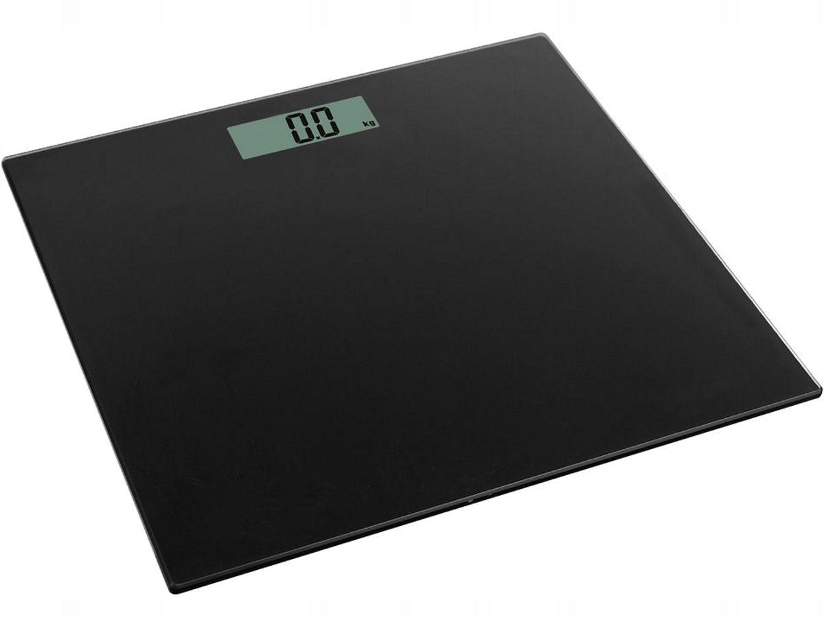 Bathroom scale black max 180 kg