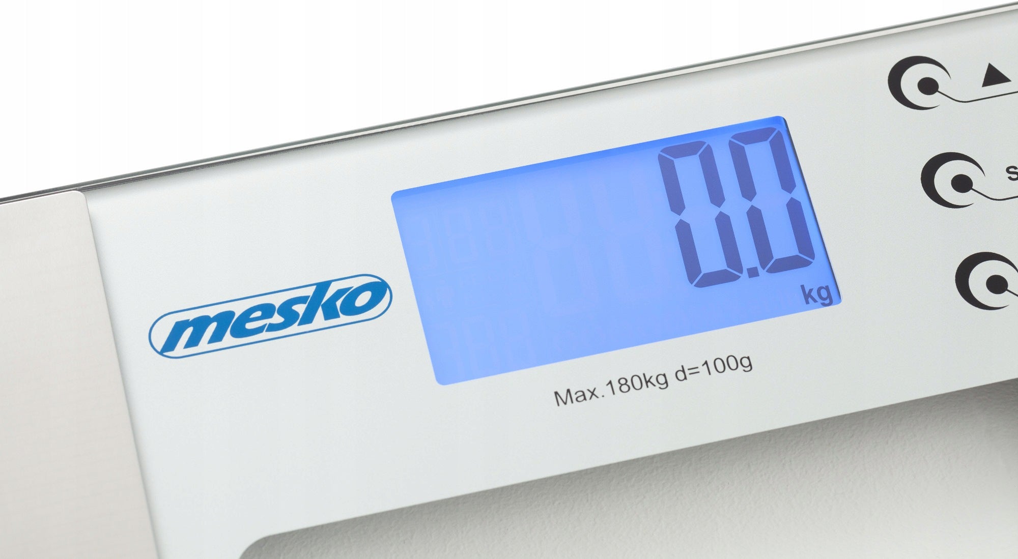 Bathroom scale with analyzer 180KG LCD BMI Mesko Model 606202837
