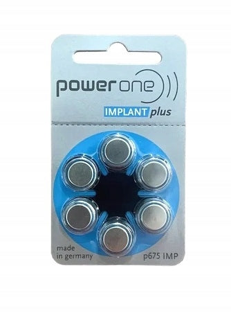 Batteries Varta Power One 675 IMPLANT Plus p675 30pcs