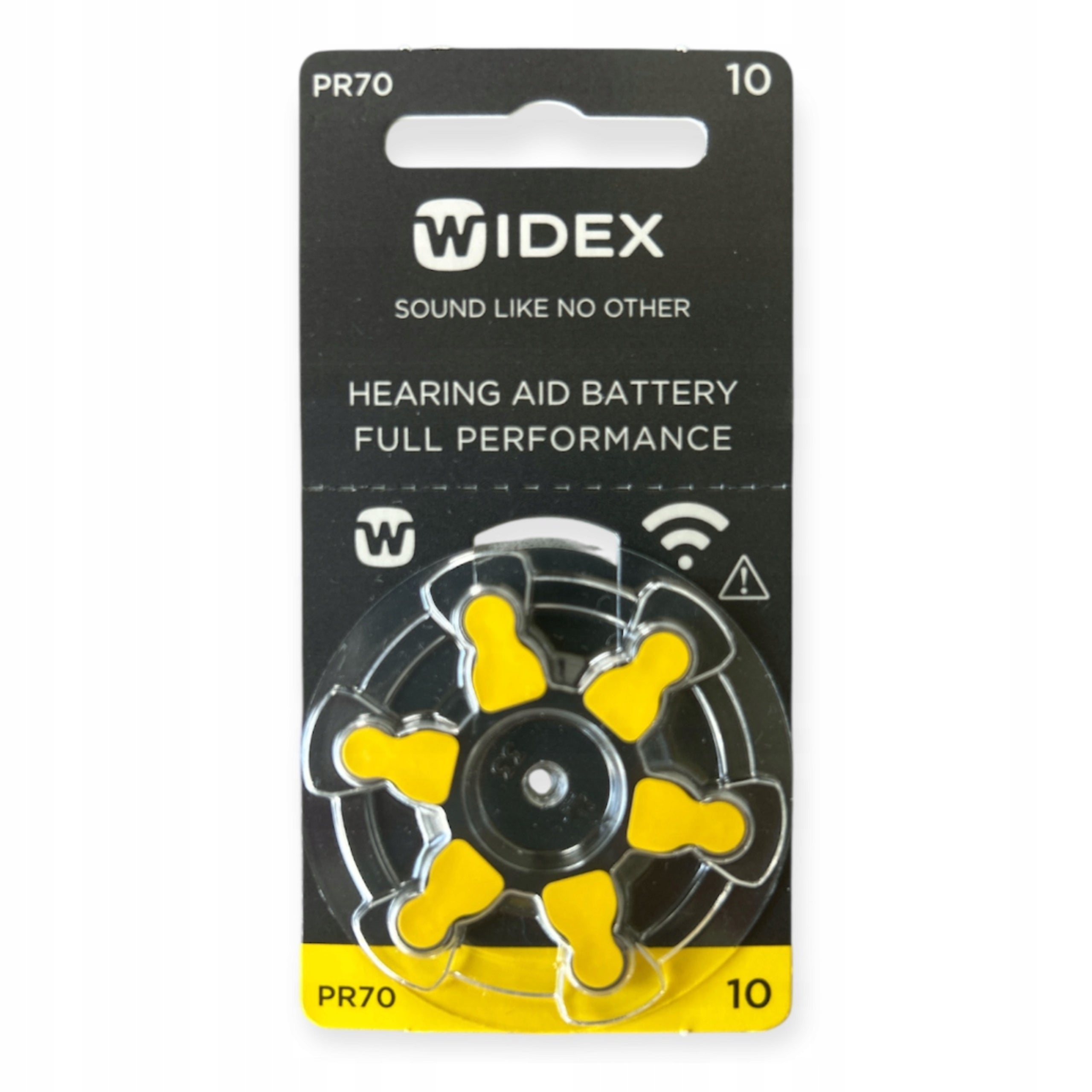 Batteries for Hearing Aids Widex 10 - Long Lasting 6 Pieces (1 Leaf)