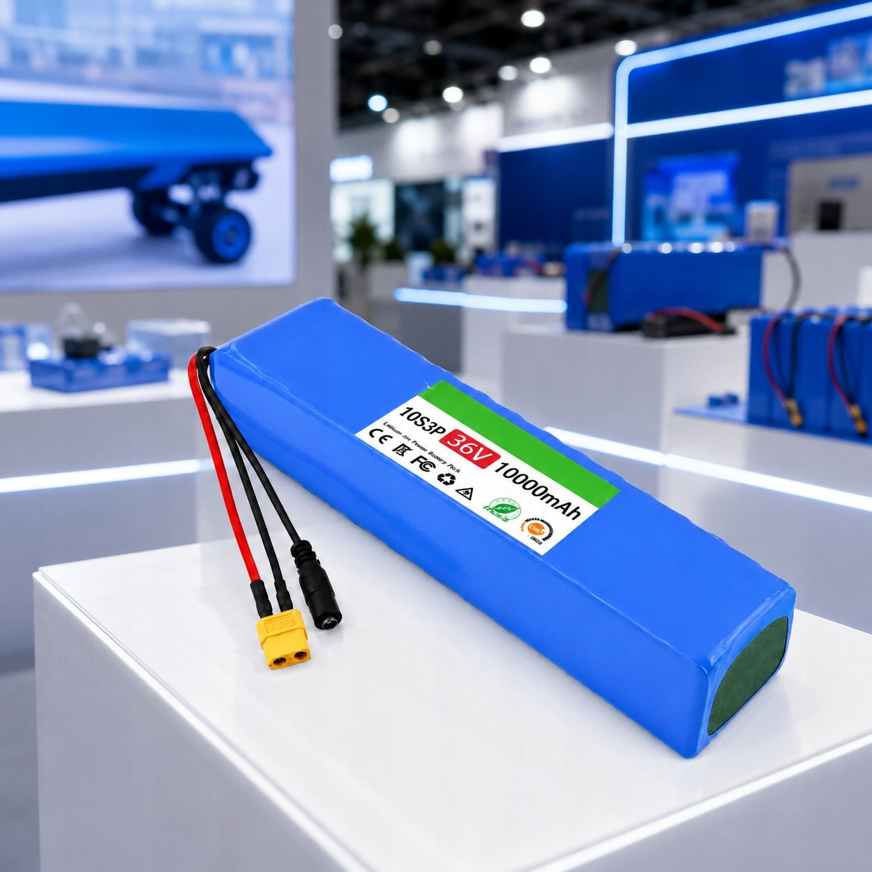Battery 10S3P 36V 10Ah e-bike compatible 36V XT60 motors with BMS Brand no brand
