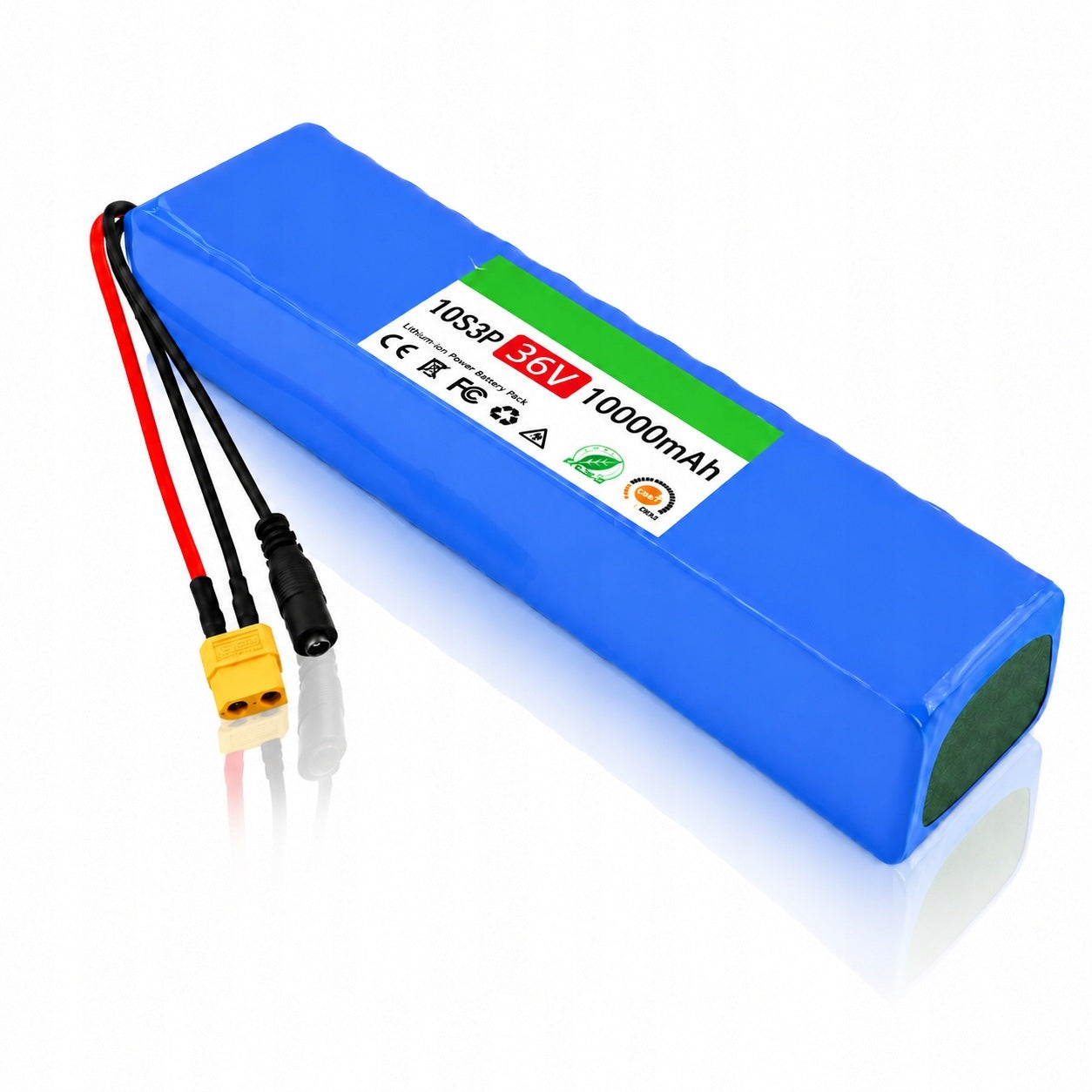 Battery 10S3P 36V 10Ah e-bike compatible 36V XT60 motors with BMS