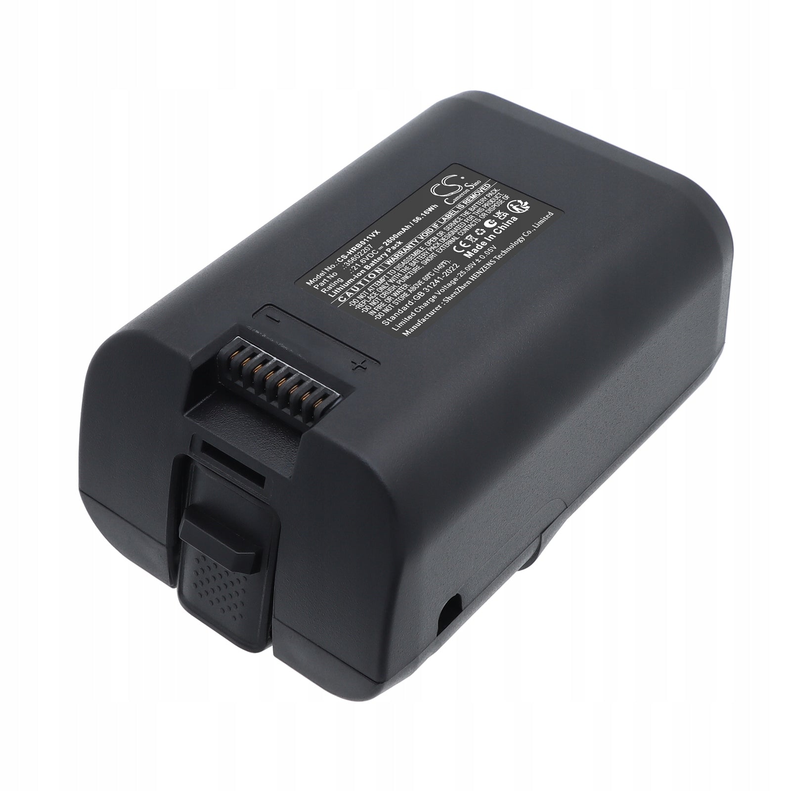 Battery 35602207 DO Hoover H-Free 500 B011 HF522STPE HF522YSP