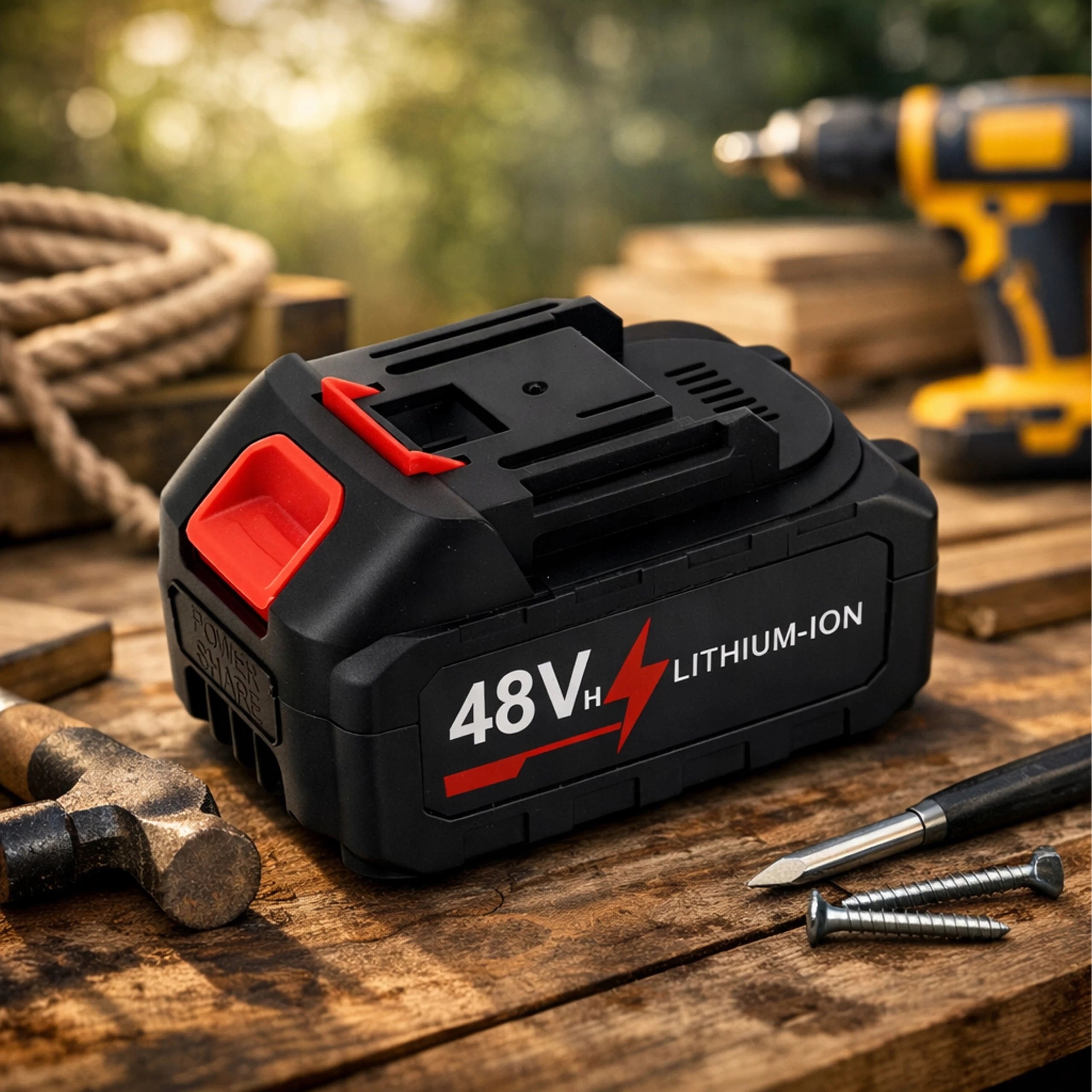 Battery 6Ah 18V Brush Cutter Washers Saw Screwdrivers Universal Battery Product weight with unit packaging 0.7 kg