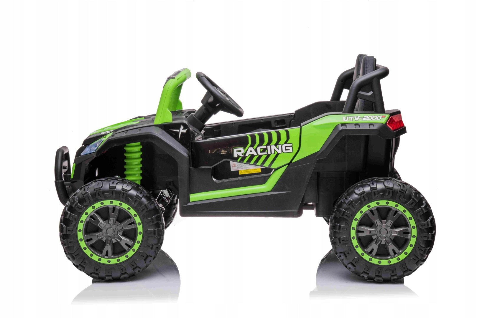 Battery Car Buggy UTV 2000M Racing 4x45W Green Maximum load 30 kg