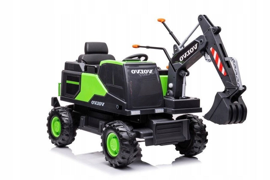 Battery Excavator Volvo DK-VE888 Green Brand LEAN Toys