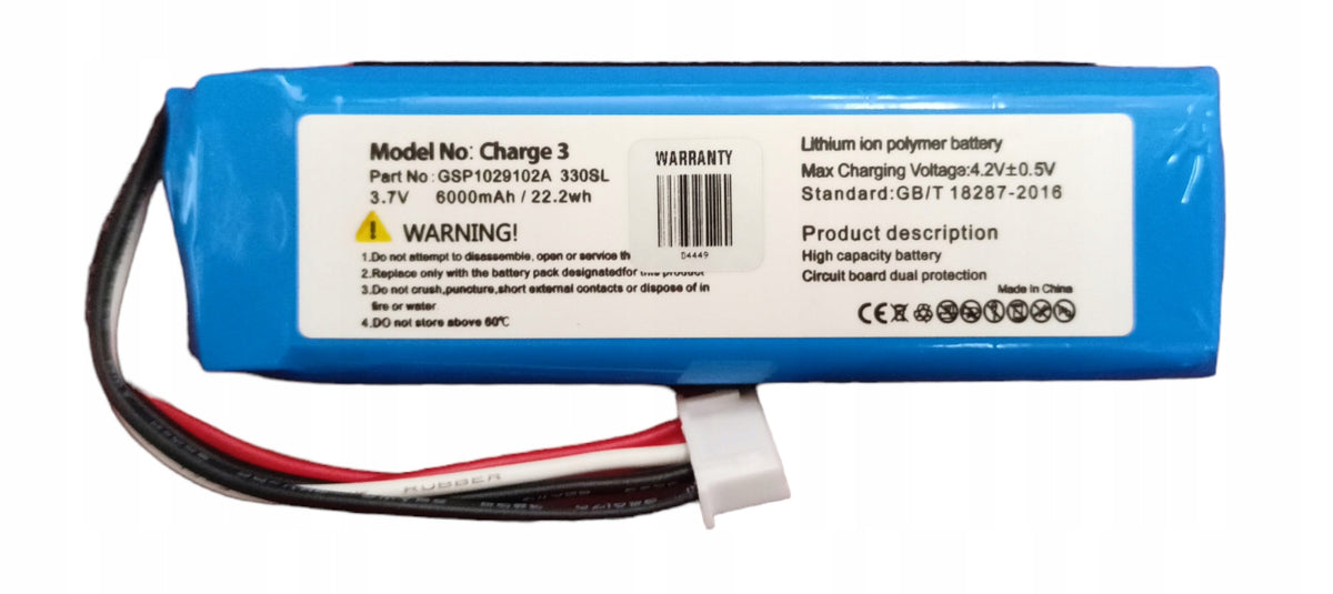 Battery JML330SL JBL CHARGE 3 GSP1029102A