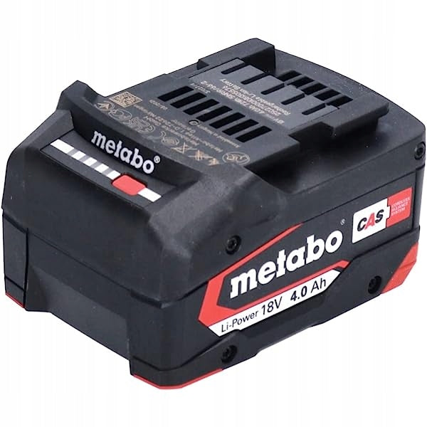 Battery Metabo Li-Power 18 V - 4,0 Ah CAS NEW Series Li-Power