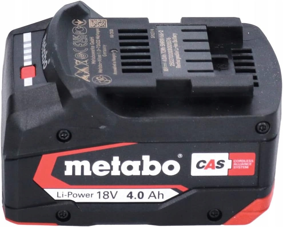 Battery Metabo Li-Power 18 V - 4,0 Ah CAS NEW Voltage (V) 18 V