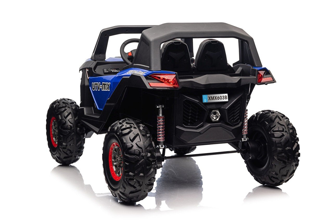 Battery Operated Car Buggy 4x75W Buggy UTV-MX 2000N Blue Color blue