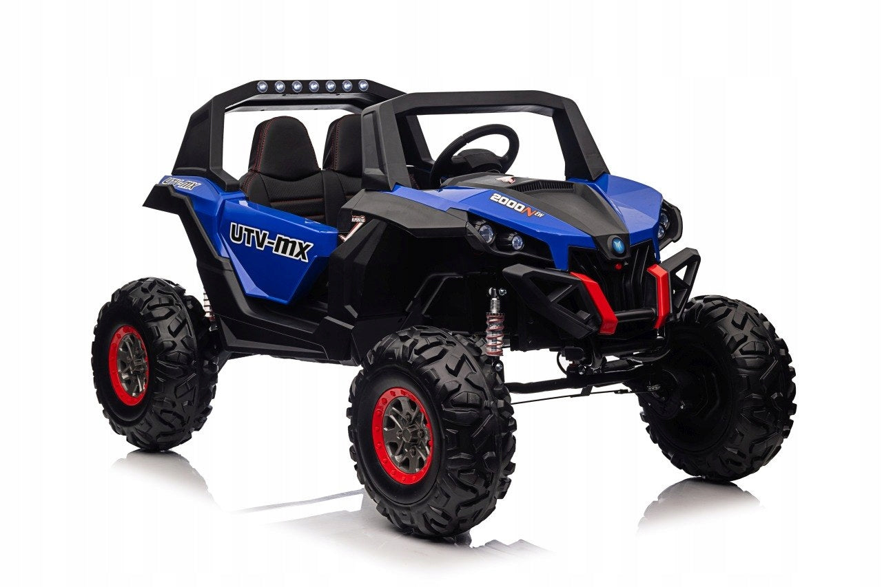 Battery Operated Car Buggy 4x75W Buggy UTV-MX 2000N Blue Number of doors 2
