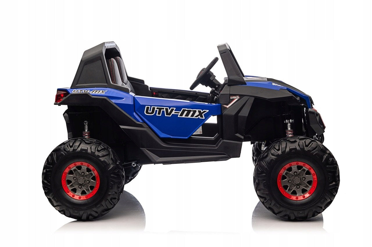 Battery Operated Car Buggy 4x75W Buggy UTV-MX 2000N Blue Number of seats 2
