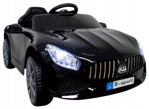 Battery Operated Car Convertible B3 BLACK Music Light Pilot 2.4G Maximum load 25 kg