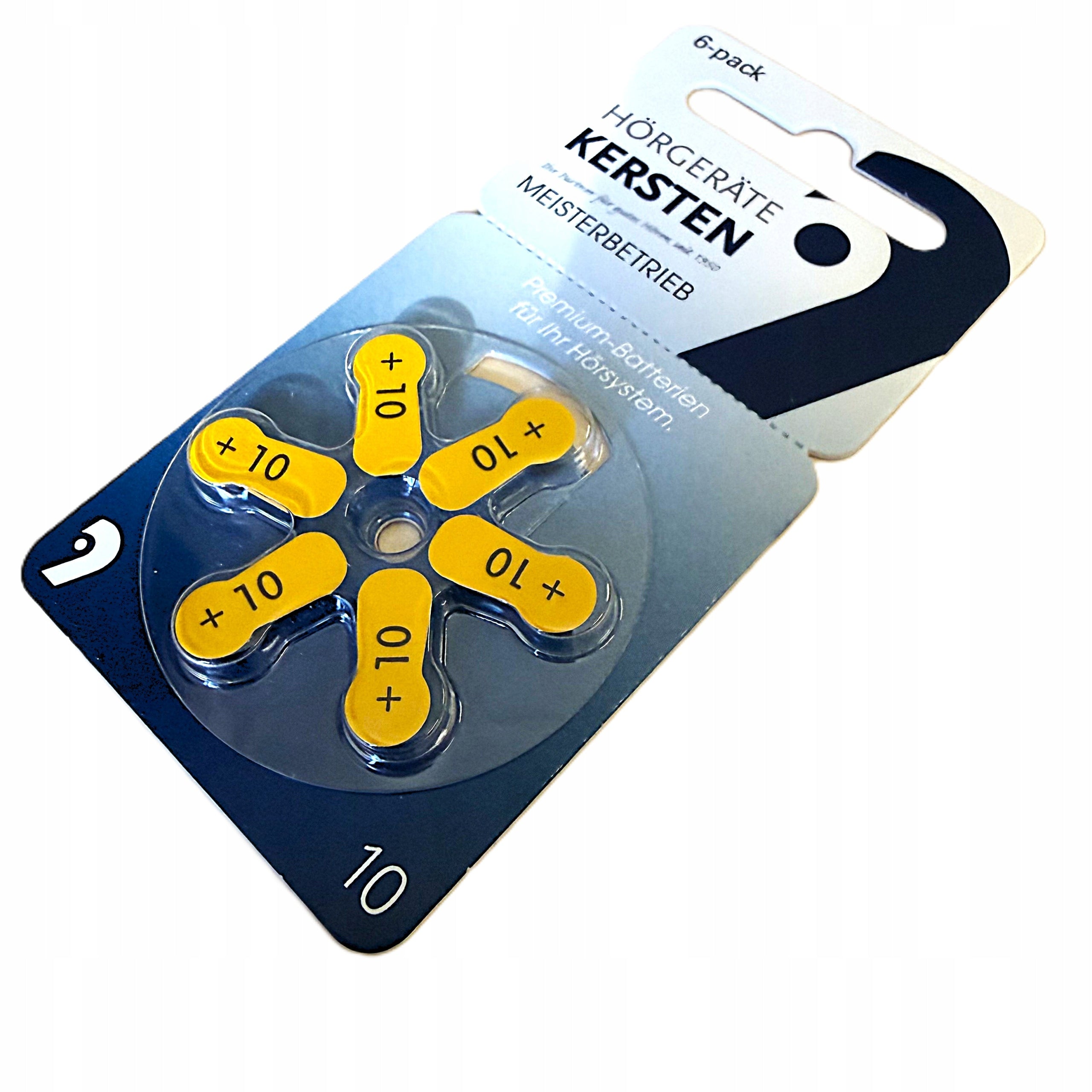 Battery Pack Hearing Aid Batteries for Camera 6-Pack 1.45V 10 PR70 Mercury Free Packaging status original