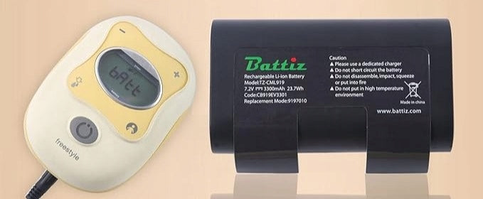 Battery Rechargeable Battery for Freestyle TZ-CML919 Breast Pump Replacement Medical device no