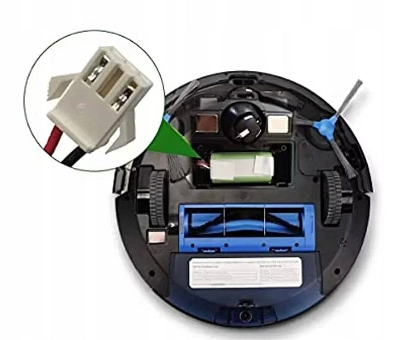 Battery Replacement Battery for Mamibot GREY EXVAC660 14,4V 3000mAh Sensors proximity