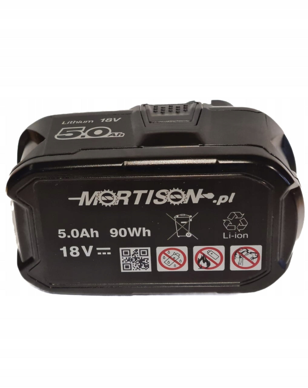 Battery Replacement Mortison Battery for RYOBI ONE+ 18V 5Ah RB18L50 Battery capacity 5.01 Ah