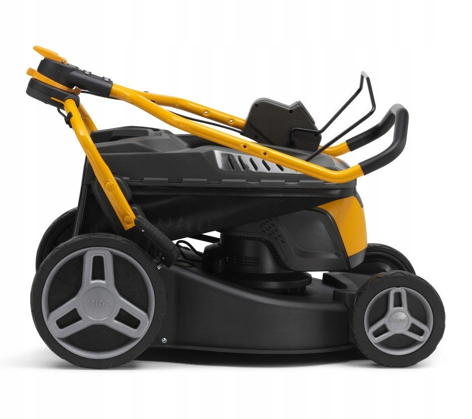 Battery mower Stiga Collector 548e 46cm 48V Charger + Aku 4Ah Mowing width 46 cm