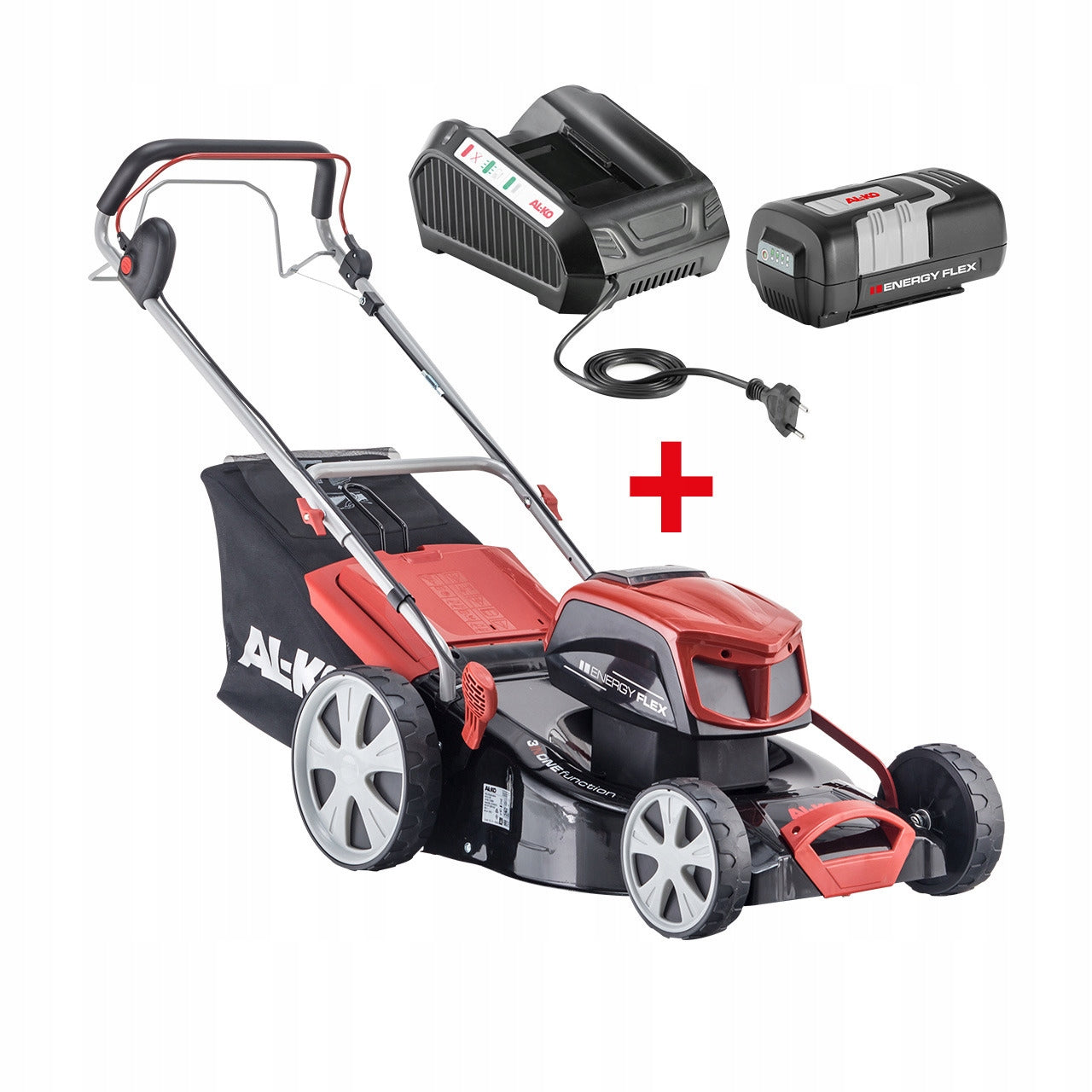 Battery mower with AL-KO 46.9 Li SP batteries 36V BRUSHLESS