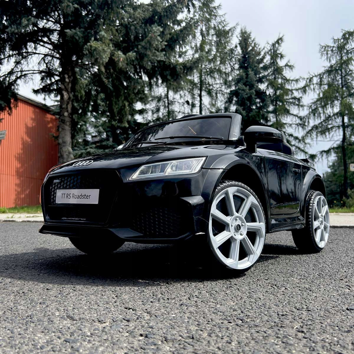 Battery-operated car AUDI TT Roadstar EVA Leather Pilot 2.4 G Boards Brand Audi