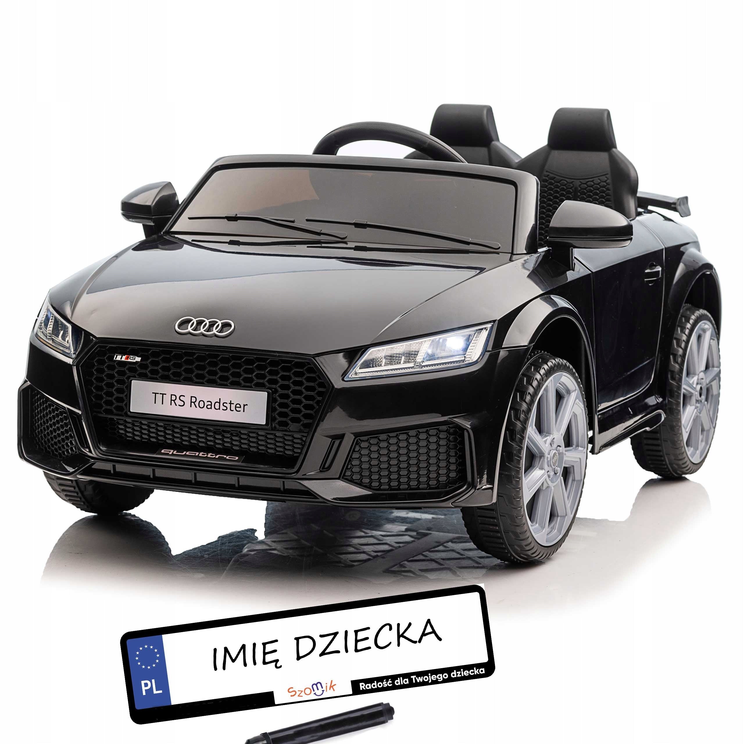 Battery-operated car AUDI TT Roadstar EVA Leather Pilot 2.4 G Boards