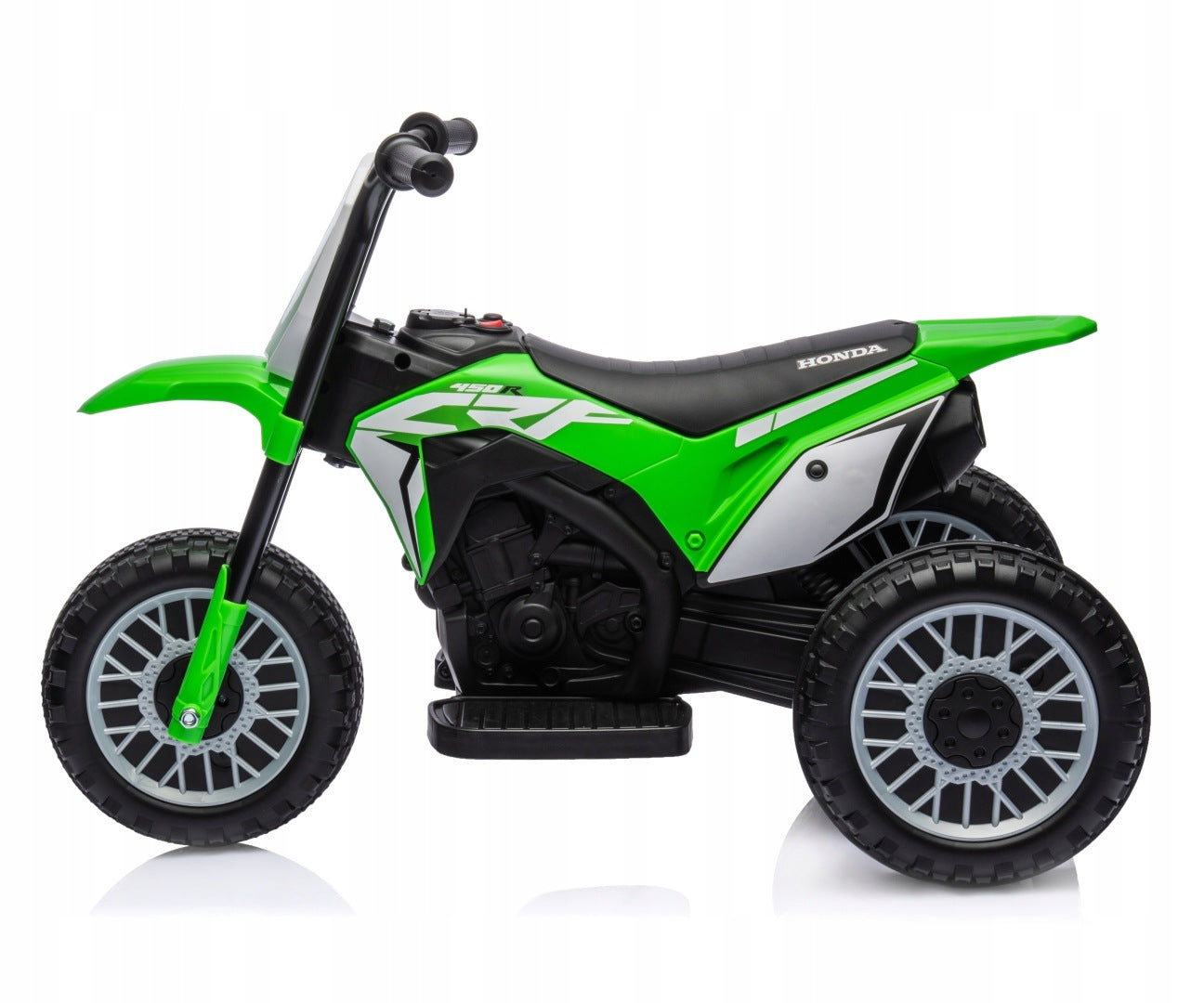 Battery-operated vehicle Motorcycle HONDA CRF 450R Green