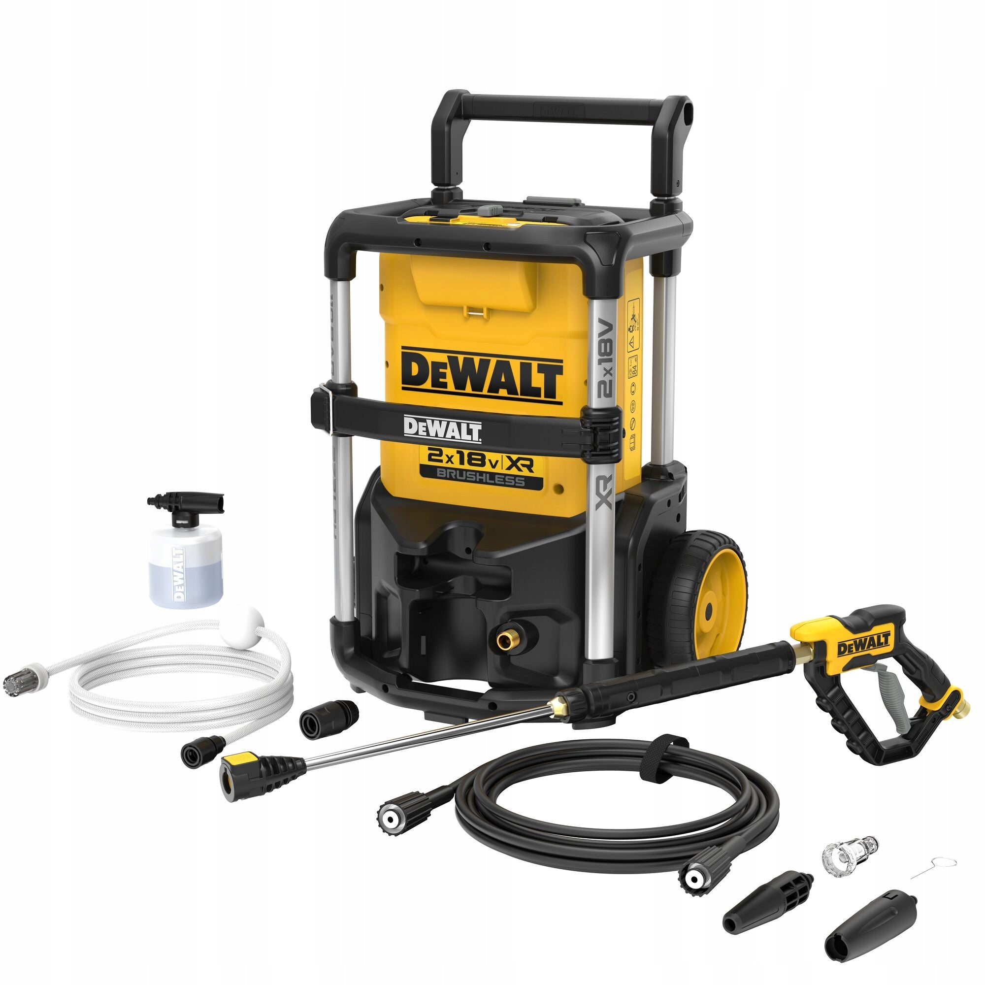 Battery pressure washer 2x18V DeWalt DCMPW1600N-XJ 70-110 bar BODY