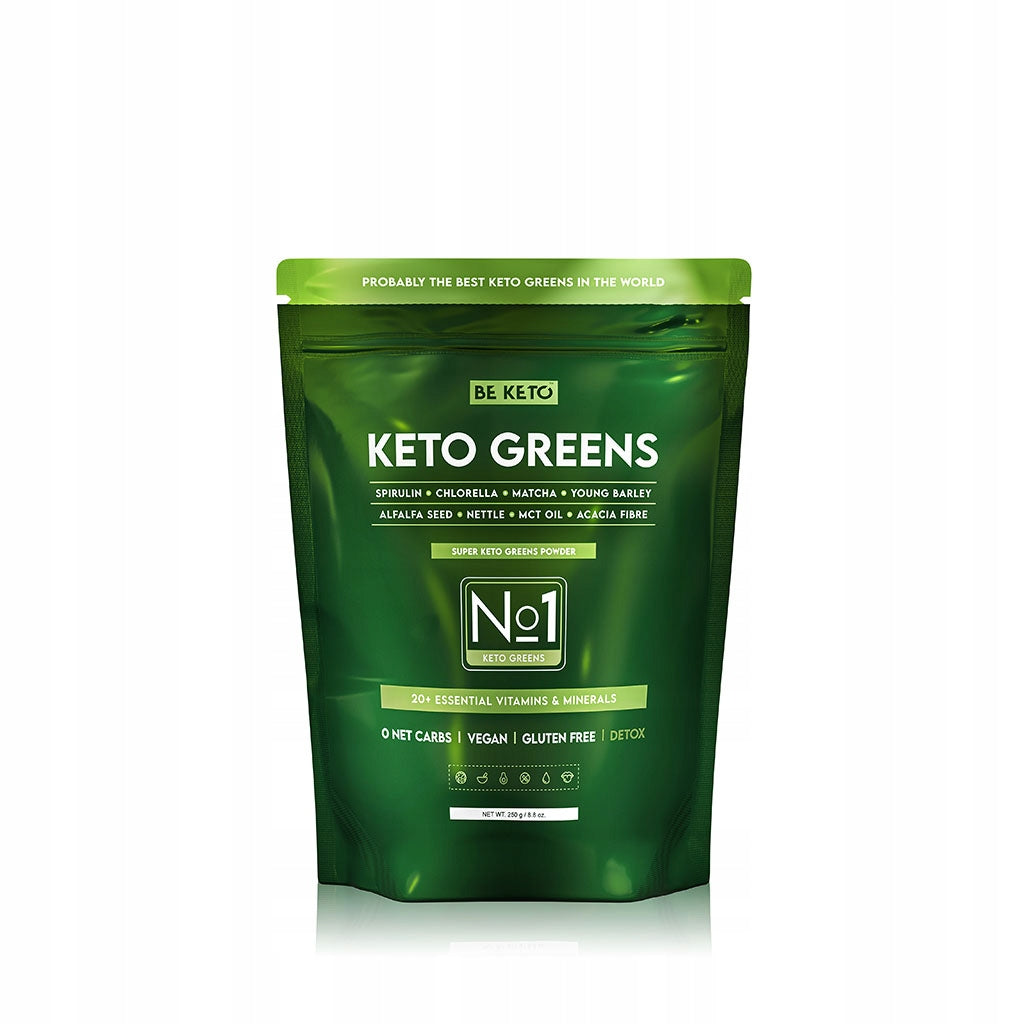 BeKeto KETO GREENS GREEN COCKTAIL 20 VITAMINS AND MINERALS 250g