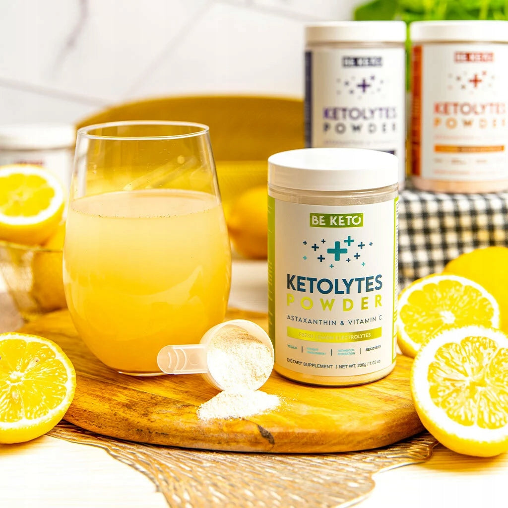 BeKeto KETOLYTES ELECTROLYTES POWDER - Fresh Lemon 200g Brand BeKeto