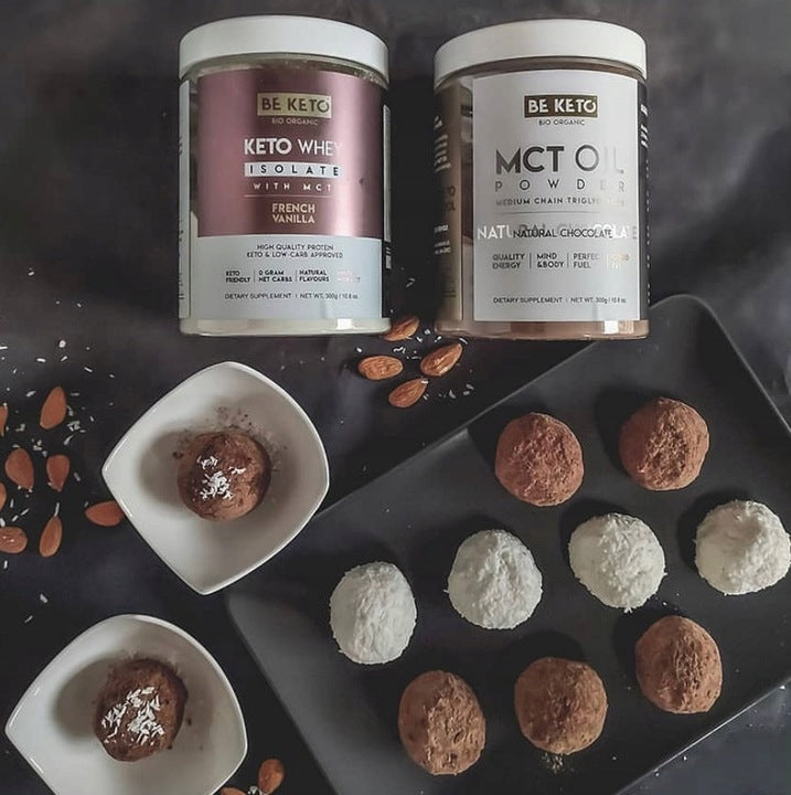 BeKeto Protein Isolate with MCT -French Vanilla 300g BE KETO Brand BeKeto