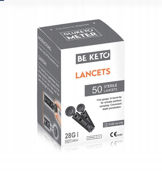 BeKeto Sterile Lancets for GLUKETO METER 50 pcs. EAN (GTIN) 5060834811055