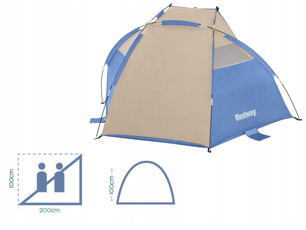 Beach Tent Ramble Tent 2 Bestway 68001 NEW MODEL 2025 Color blue