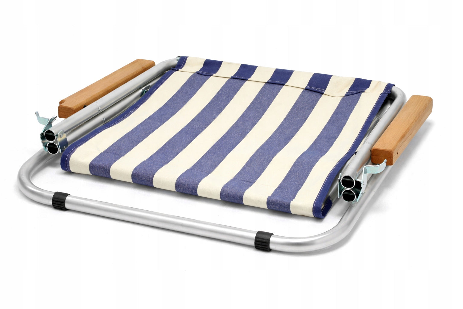 Beach lounger, aluminium, durable up to 150 kg, traditional, Marine Frame material aluminum