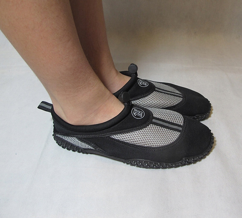 Beach water shoes for beach reef sea urchin corals for swimming 39 BK/G/BK Kind shoes