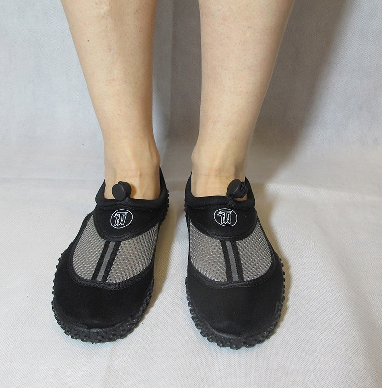 Beach water shoes for beach reef sea urchin corals for swimming 39 BK/G/BK Manufacturer code NT BK/G